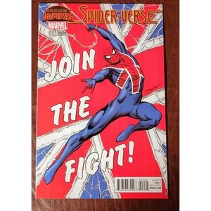 Spider-Verse #4 Variant Secret Wars 2015 Marvel Captain Britain Spidey Cover NM